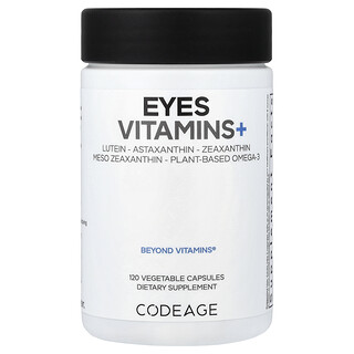 Codeage, Eyes Vitamins+, 120 Veg Capsules