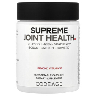Codeage, Salud suprema de las articulaciones, 60 cápsulas vegetales