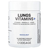 Vitaminas para favorecer los pulmones, 90 cápsulas vegetales