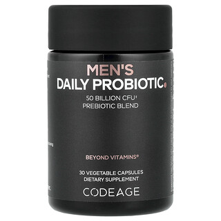 Codeage, Men's Daily Probiotic, 30 Vegetable Capsules