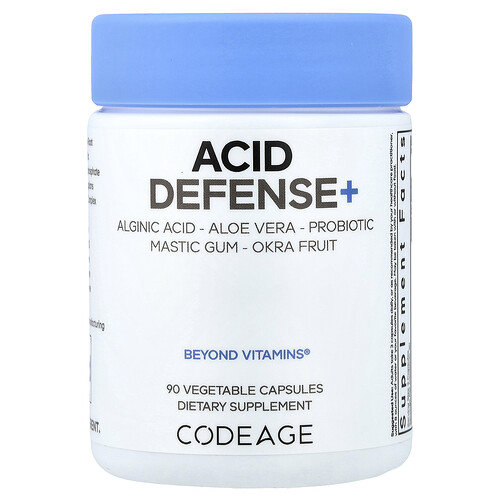 Codeage, Acid Defense+, 90 Vegetable Capsules