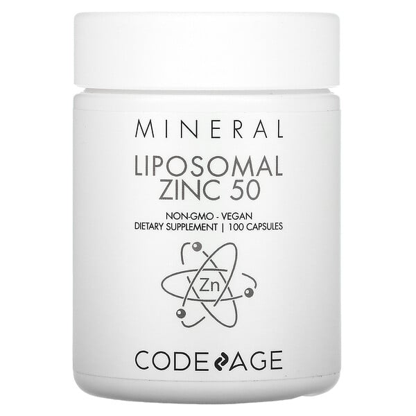 Liposomal, Zinc 50 , 100 Capsules