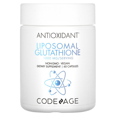 

Codeage Liposomal Glutathione 500 mg 60 Capsules