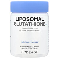 Glutatin liposomal, 60 cpsulas vegetales (500 mg por cpsula)