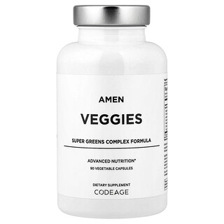 Codeage, Amen, Veggies, 90 Vegetable Capsules