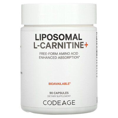 

Codeage Liposomal L-Carnitine+ 90 Capsules