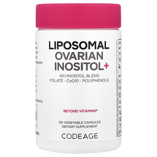 Codeage, Liposomal Ovarian Inositol+, 120 Vegetable Capsules