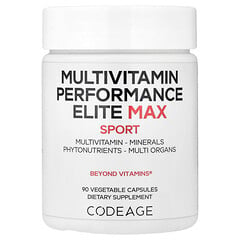 Мультивітаміни Performance Elite Max, Sport, 90 рослинних капсул