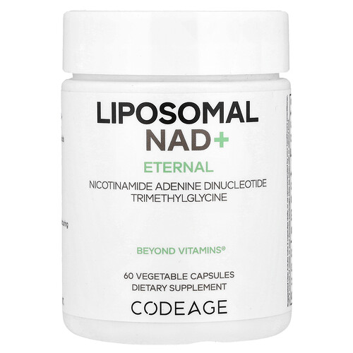 Codeage, Eternal, Liposomal NAD+, 60 Vegetable Capsules