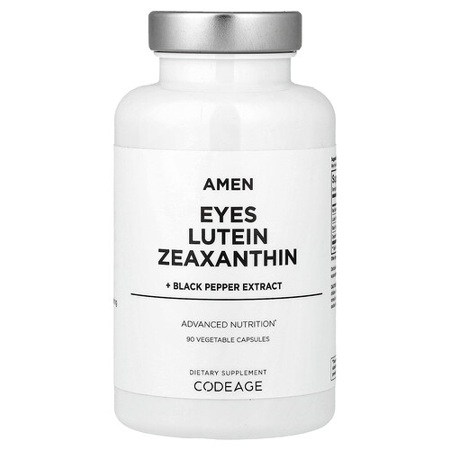 Codeage, Amen, Lutéine et Zéaxanthine, 90 capsules