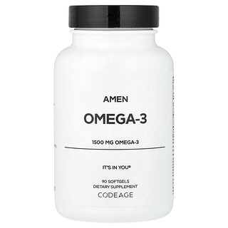 Codeage, Amen, Омега-3, 90 меки капсули (750 mg/капсула)