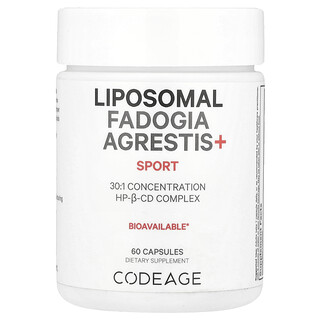 Codeage, Liposomal Fadogia Agrestis+, 60 Capsules