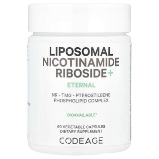 Codeage, Liposomal Nicotinamide Riboside+, 60 Vegetable Capsules