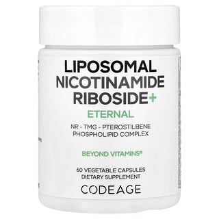 Codeage, Liposomalt nikotinamidribosid+, 60 vegetabiliska kapslar