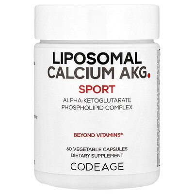 Product Image for Codeage, Liposomal Calcium AKG, 700 mg, 60 Vegetable Capsules