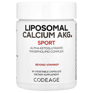 Codeage, Liposomal Calcium AKG, 700 mg, 60 Veg Capsules