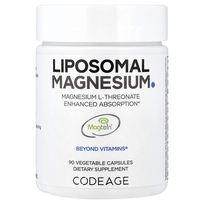 Product Image for Codeage, Liposomal Magnesium L-Threonate, 90 Vegetable Capsules
