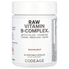 Complejo de vitaminas B crudas, 60 cápsulas vegetales