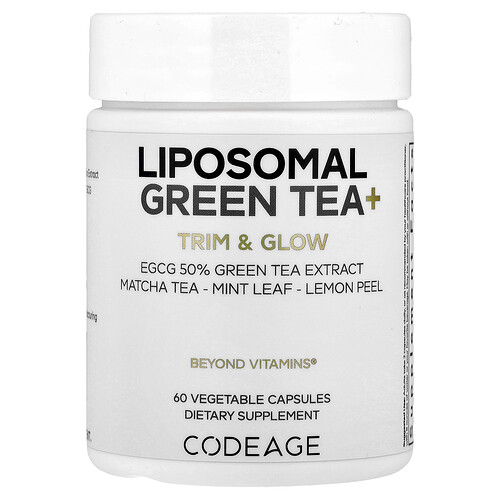 Codeage, Liposomal Green Tea+, 60 Vegetable Capsules