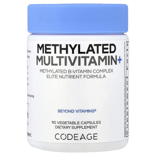 Codeage Methylated Multivitamin+, 90 Vegetable Capsules