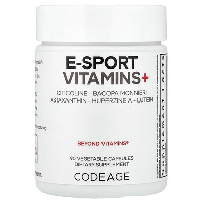Product Image for Codeage, E-Sport Vitamins+, 90 Vegetable Capsules
