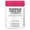 Menopause Hair Skin Vitamins+, 60 capsule vegetali