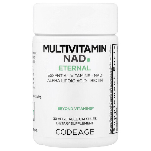 Codeage Multivitamin Nad Supplement - Nad+ Energy & Healthy Aging Support - Vitamin D3 K2, P5P, Methylated B12, Alpha Lipoic Acid, Folate, Riboflavin,