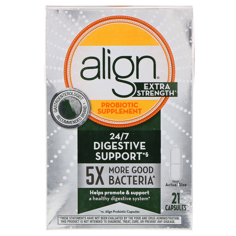 Align Probiotics, 24/7 Digestive Support, Probiotic Supplement, Extra