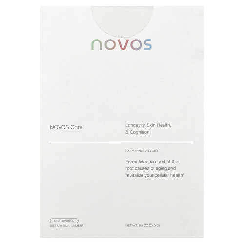 Novos Core, Unflavored, 30 Packets, 0.28 oz (8 g) Each