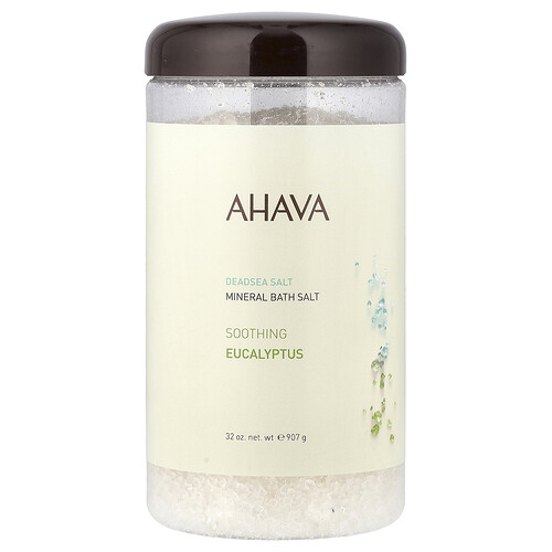 AHAVA North America, Mineraal badzout, verzachtende eucalyptus, 907 g