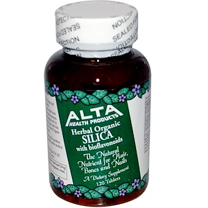 Купить Alta Health, Растительный органический кремний с биофлавоноидами, 120 таблеток  на IHerb