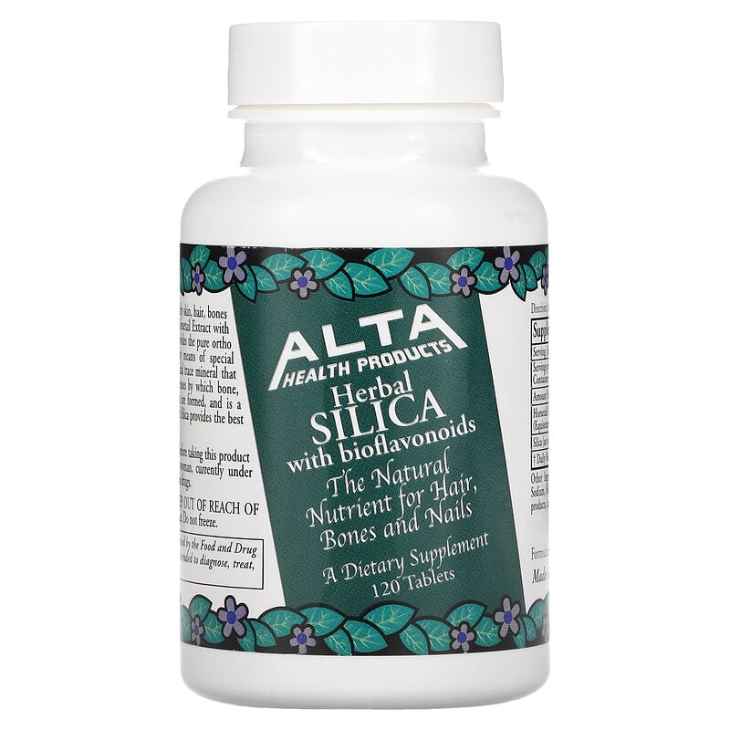 Alta Health, Herbal Silica with Bioflavonoids, 120 Tablets