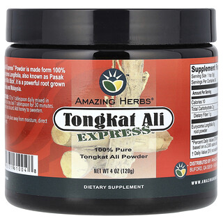 أميزينغ هربس‏, مسحوق Tongkat Ali Express ، 4 أونصات (120 جم)