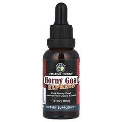 Horny Goat Express, рідкий екстракт, без спирту, 100 мг, 30 мл (1 рідка унція)