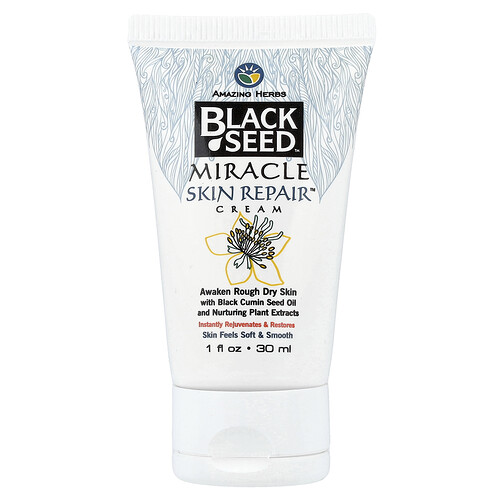 Amazing Herbs, Black Seed™, Miracle Skin Repair™ Cream, 1 fl oz (30 ml)