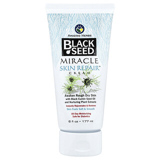 Amazing Herbs, Black Seed Miracle Skin Repair™ Cream, 6 fl oz (177 ml)