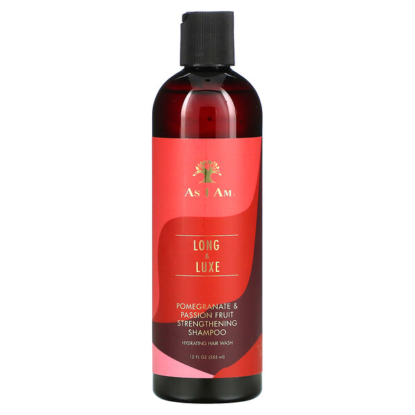 Long & Luxe, Strengthening Shampoo, Pomegranate & Passion Fruit, 12 fl oz (355 ml)