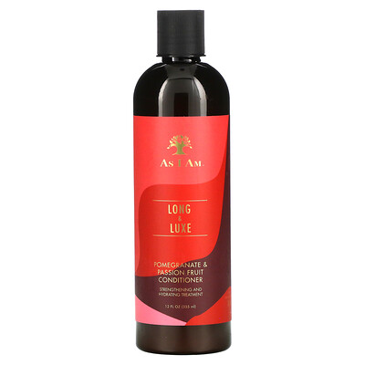 

As I Am, Long & Luxe, Conditioner, Pomegranate & Passion Fruit , 12 fl oz (355 ml)