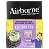 Immune Support Supplement, Elderberry, 2 Tubes, 10 Effervescent Tablets Each