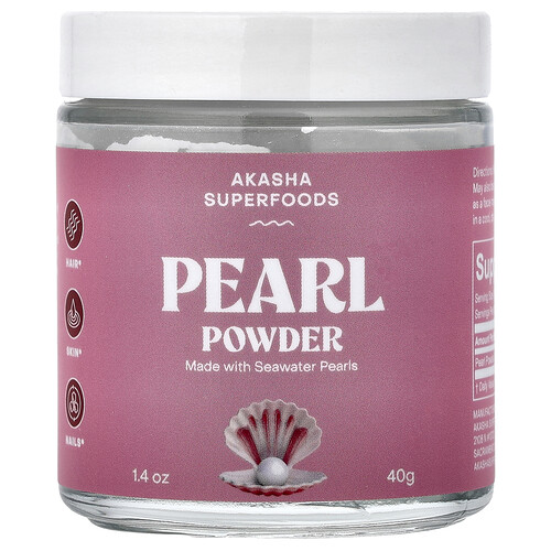 Akasha Superfoods Pearl Powder, 1.4 oz (40 g)