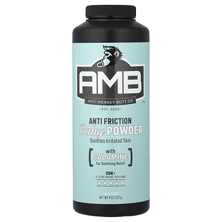 Anti Monkey Butt, Dětský pudr proti tření, 227 g