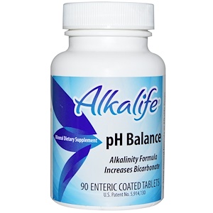 Купить Alkalife, рН Balance, 90 таблеток, покрытых кишечнорастворимой оболочкой   на IHerb