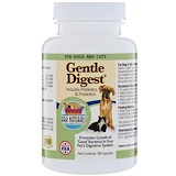 Отзывы о Gentle Digest, содержит пребиотики и пробиотики, для собак и котов, 60 капсул