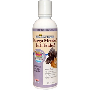 Арк Натуралс, Royal Coat Express, Omega Mender! Itch Ender!, For Cats & Dogs, 8 fl oz (237ml) отзывы покупателей