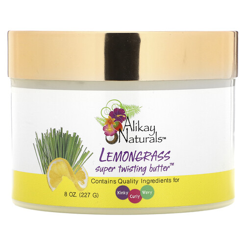 Alikay Naturals, Zitronengras Super Twisting Butter, 227 g (8 oz.)
