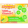 Emergen-C, Vitamine C, Mélange pour boissons gazeuses aromatisé, Citron-lime, 1 000 mg, 30 sachets, 0,33 oz (9,4 g) chacun