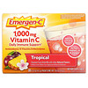 إميرجن - سي, Vitamin C, Flavored Fizzy Drink Mix, Tropical, 1,000 mg, 30 Packets, 0.32 oz (9.2 g) Each
