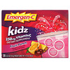 Emergen-C, Kidz, Vitamin C, Flavored Fizzy Drink Mix, Fruit Punch, 250 mg, 30 Packets, 0.33 oz (9.4 g) Each