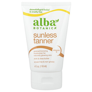 Alba Botanica, Tanner Tanpa Sinar Matahari, 113 g (4 ons)