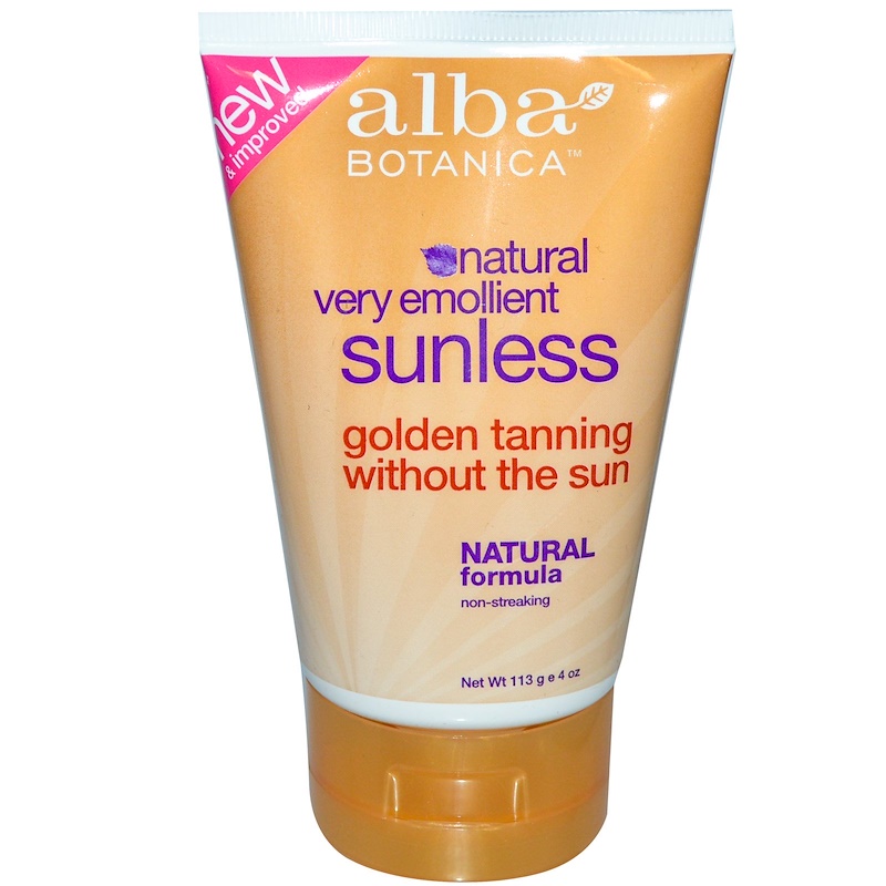 Alba Botanica, Natural Very Emollient, Sunless Tanning Lotion, 4 oz